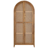 Valencia Cabinet, Brown-Furniture - Storage-High Fashion Home