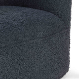 Valencia Swivel Chair, Blue-Furniture - Chairs-High Fashion Home