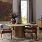 Valli Dining Table, Sandy Mindi by Four Hands-Furniture - Dining-High Fashion Home