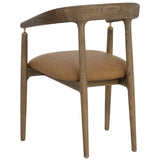 Valmont Dining Chair, Milliken Cognac, Set of 2-Furniture - Dining-High Fashion Home