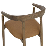 Valmont Dining Chair, Milliken Cognac, Set of 2-Furniture - Dining-High Fashion Home