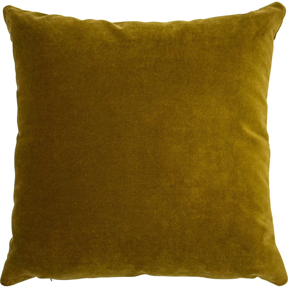 Vance Throw Pillow, Mustard