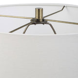 Vanessa Table Lamp, Bluish Green-Lighting-High Fashion Home