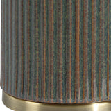 Vanessa Table Lamp, Bluish Green-Lighting-High Fashion Home
