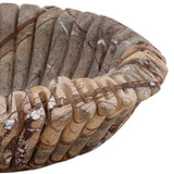 Vanguard Marble Bowl, Brown-Accessories-High Fashion Home
