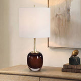 Vannett Cordless Buffet Lamp, Dark Amber
