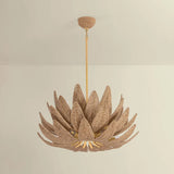 Varanasi 14 Light Chandelier, Vintage Gold Leaf