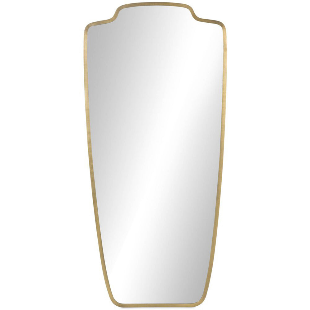 Vault Mirror, Antique Brass Iron by Four Hands
