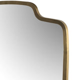 Vault Mirror, Antique Brass Iron by Four Hands