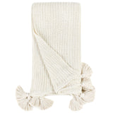 Veda Throw, Ivory