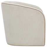 Vega Swivel Chair, Ecru
