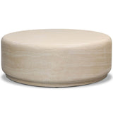 Venetia Outdoor Coffee Table, Sand Striae by Four Hands-Furniture - Accent Tables-High Fashion Home
