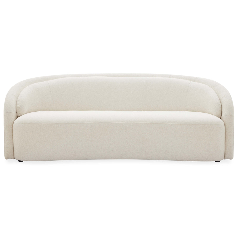 Ventura Curved Sofa, Lila Linen by Becki Owens-Furniture - Sofas-High Fashion Home