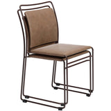 Verbena Dining Chair, Brown, Set of 2-Furniture - Dining-High Fashion Home