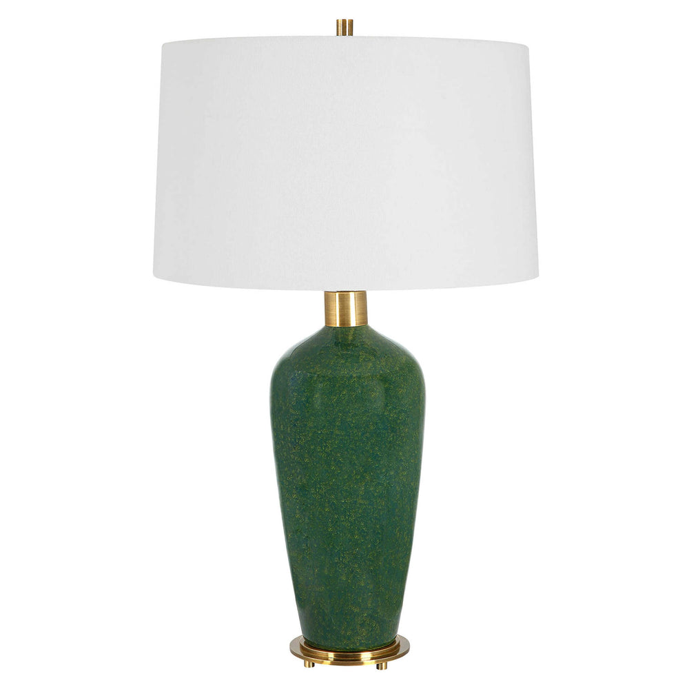 Verdell Table Lamp, Mossy Green