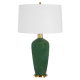 Verdell Table Lamp, Mossy Green