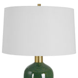 Verdell Table Lamp, Mossy Green