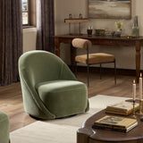 Vereb Swivel Chair, Surrey Sage by Four Hands-Furniture - Chairs-High Fashion Home