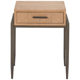 Verec Side Table, Natural