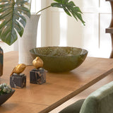 Veridian Shimmer Bowl, Blue/Green-Accessories-High Fashion Home