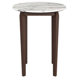 Vernon Bar Table, White-Furniture - Accent Tables-High Fashion Home