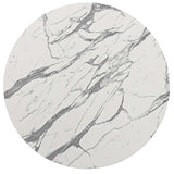 Vernon Bar Table, White-Furniture - Accent Tables-High Fashion Home