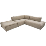 Veronica Sectional, Warm Gray