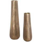 Vertiforge, Vases, Gold, S/2-Accessories-High Fashion Home