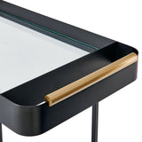 Vesper Bar Cart, Black-Furniture - Dining-High Fashion Home