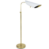 Vest Floor Lamp, White-Lighting-High Fashion Home