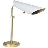 Vest Table Lamp, White-Lighting-High Fashion Home