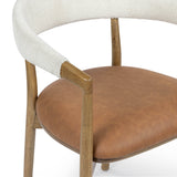 Vina Dining Chair, Cognac