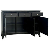 Vincent Sideboard, Black-Furniture - Storage-High Fashion Home