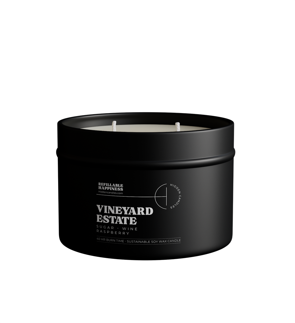 Vineyard Estate Candle Refill-Candle Tin-High Fashion Home