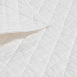 Vintage Lana Quilt, White