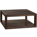Vista Cocktail Table, Brown-Furniture - Accent Tables-High Fashion Home