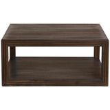 Vista Cocktail Table, Brown-Furniture - Accent Tables-High Fashion Home
