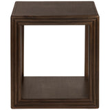 Vista End Table, Brown-Furniture - Accent Tables-High Fashion Home