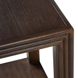 Vista End Table, Brown-Furniture - Accent Tables-High Fashion Home