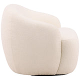 Viviana Swivel Chair, Cream-Furniture - Chairs-High Fashion Home