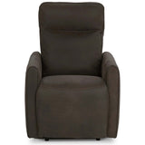 Vivica Leather Power Recliner w/Massage, Dark Brown