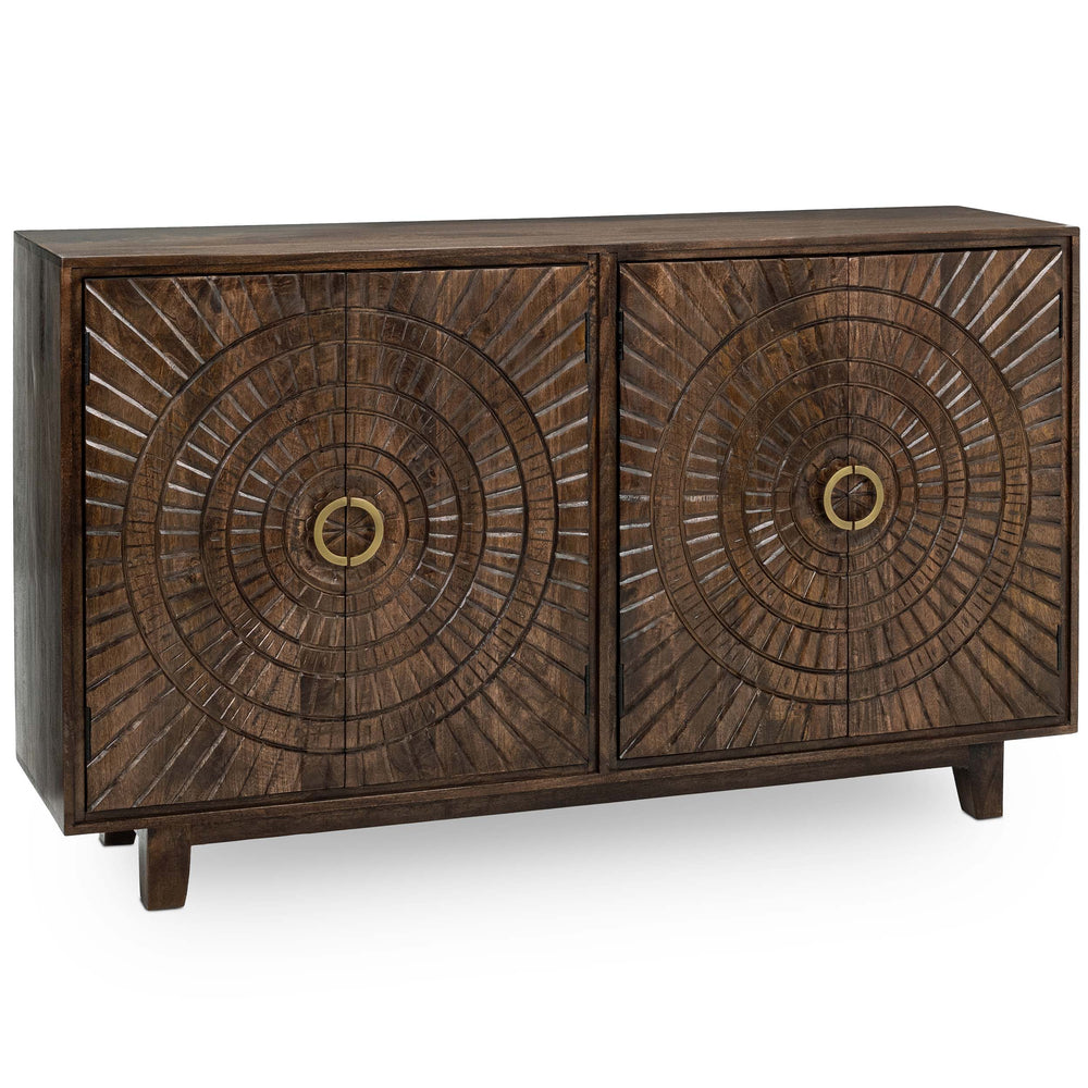 Vivienne 4 Door Cabinet, Brown