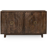Vivienne 4 Door Cabinet, Brown