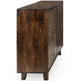 Vivienne 4 Door Cabinet, Brown