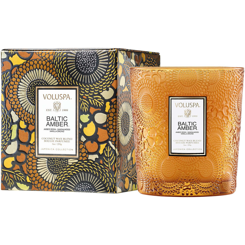 Voluspa Candle Baltic Amber, Classic Candle