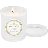 Voluspa Candle Suede Blanc, Classic Candle