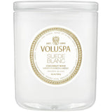 Voluspa Candle Suede Blanc, Classic Candle