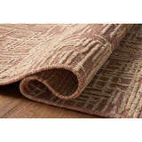 Loloi Rug Woodriff WDR-01, Brick/Natural
