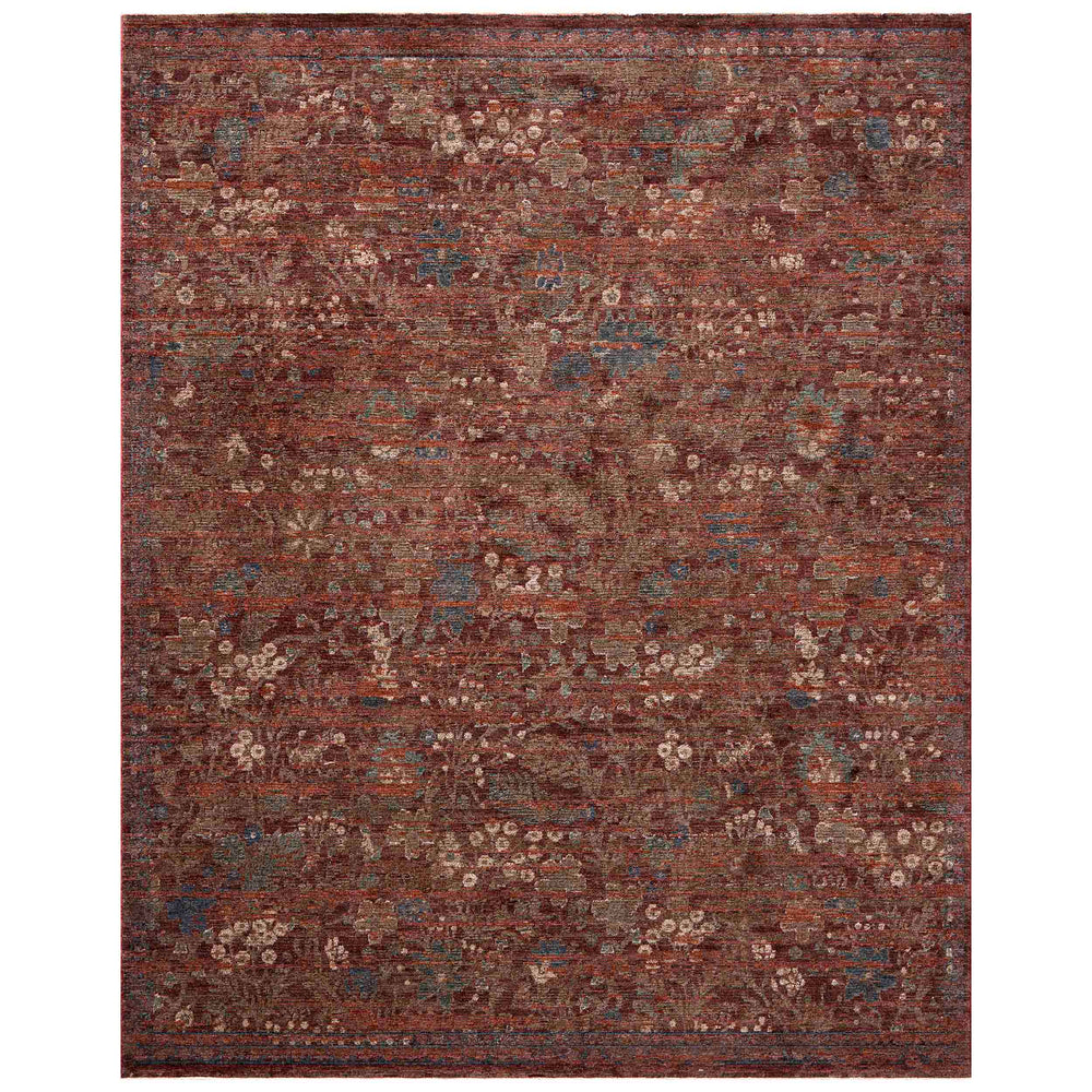 Loloi Rug Winchester WNC-08, Ruby/Mushroom