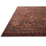 Loloi Rug Winchester WNC-08, Ruby/Mushroom